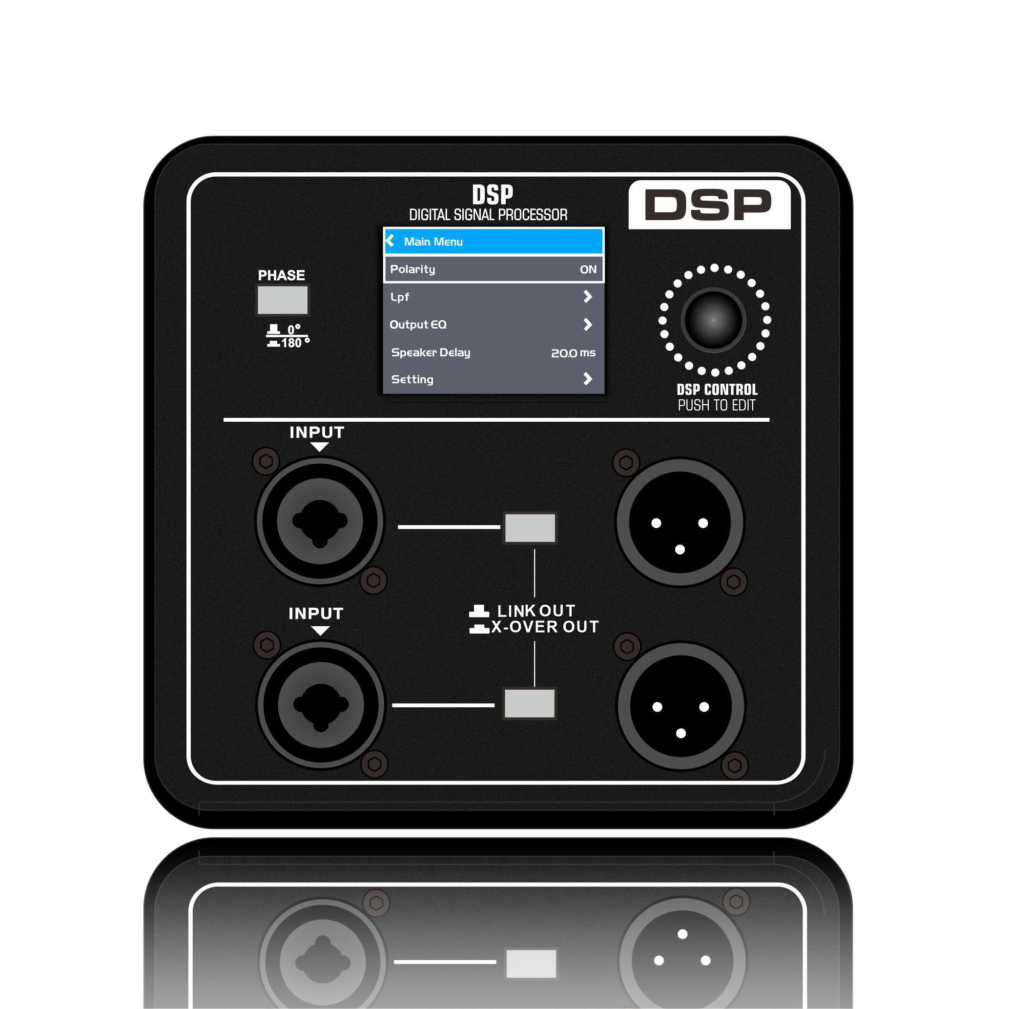 Amplificador Subwoofer Profissional DSP2405SUB
