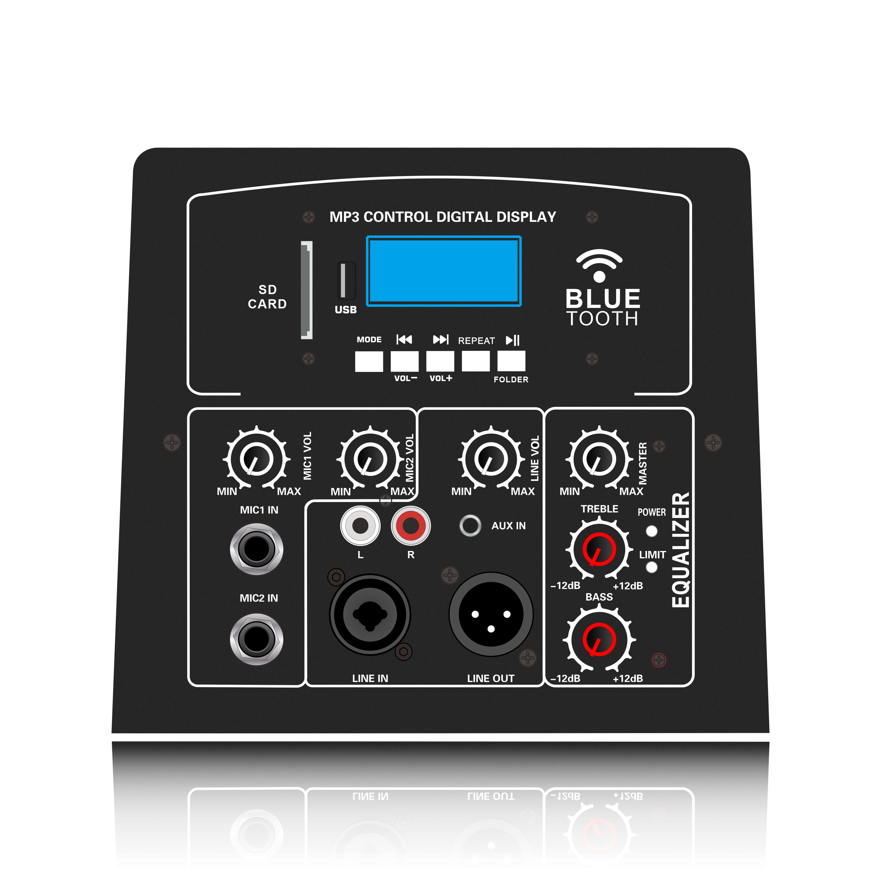 Amplificador de potência de alto-falante de coluna C210 de 1.1 canais