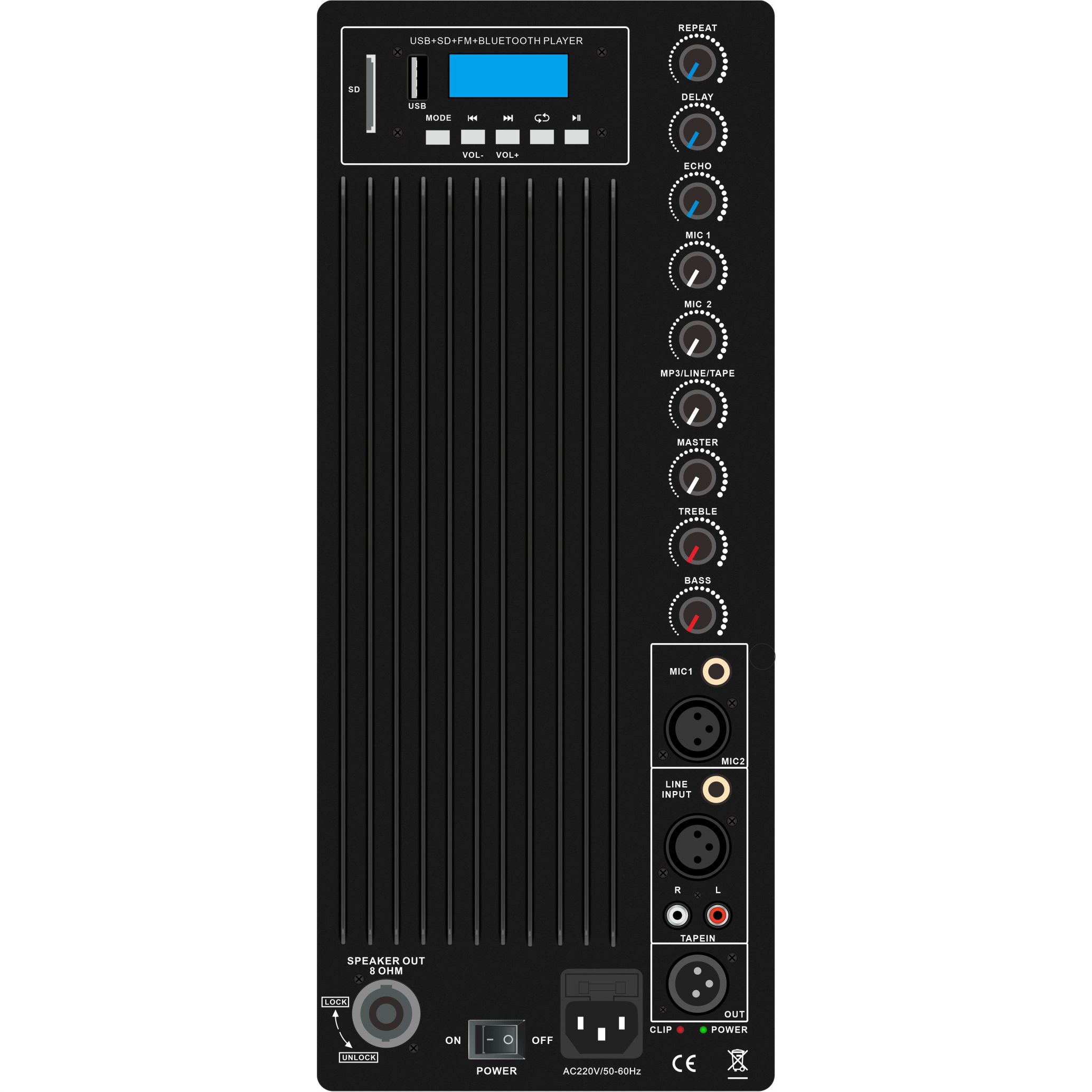 Amplificador de alto-falante Classe AB PA PL69S